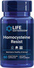 Life Extension Homocysteine Resist, Heart & Brain Cognitive Health Support Supplement, 60 Vegetarian Capsules