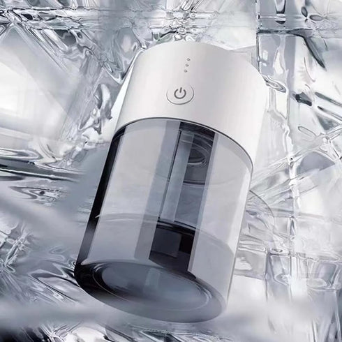 Ruitutedianzi Car Air Freshener USB Rechargeable Essential Oil Diffuser Room Fragrance Diffuser Cool Mist Humidifier