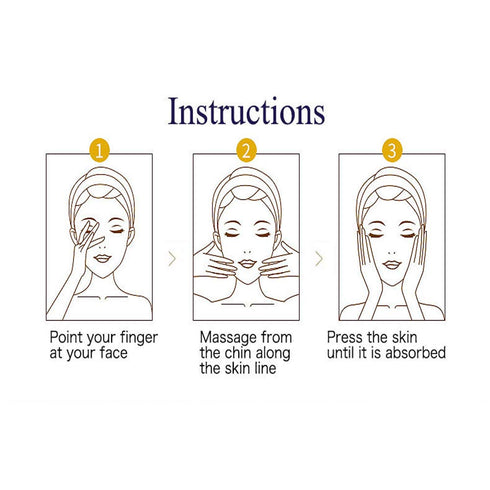 Pure Collagen Anti-Wrinkle Anti Aging Face Serum, Moisturizing Freckle Replenish Water, 30ml