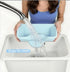 Portable Hair Washing Station,Silicone Hair Washing Basin for Toddlers,Children & Teens,Stable Sink/Bathtub Shampoo