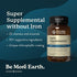 Nature's Sunshine Super Supplemental w/o Iron, 120 Tabs for Overall Health