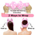 Shintop Women Fashion Soft Carol Fleece Bowknot Makeup Cosmetic Shower Elastic Hair Band, Pink Polka Dots