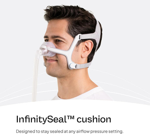 N20 ResMed AirFit Cushion - Nasal CPAP Mask Cushion Replacement - InfinitySeal Design - Soft Silicone - CPAP