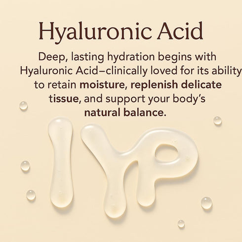 Vaginal Moisturizer Suppositories | Hydration Formula with Hyaluronic Acid, Squalene, Vitamin E, Cocoa Butter & Coconut