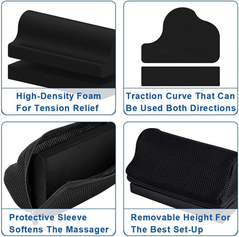 StrongTek Cervical Orthotic Neck Stretcher for Head, Shoulder, Spine Alignment, TMJ Pain Relief, Chiropractic Pillow