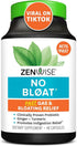 Zenwise Health No Bloat - Probiotics and Digestive Enzymes for Bloating Relief, Vegan Water Retention Pills