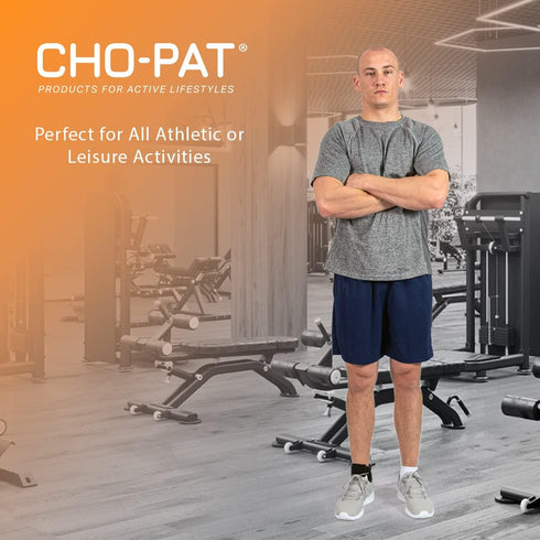 Cho-Pat Achilles Tendon Strap, Medium, Developed with Sports Medical Professionals at Mayo Clinic to Alleviate Achilles