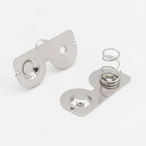 Skweawert 20 PCS AA/Double-Positive Negative Stainless Steel Metal Battery Spring Positive and Negative Conversion