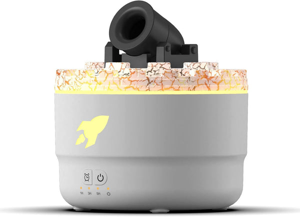 USB Fragrance Diffuser with Color LED Light and Cool Mist Humidifier, Essential