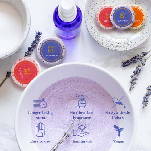 KAV Aromatherapy Shower Steamers Set, 9 pc Shower Bombs for Relaxation - Stress Relief Gift Set for Women