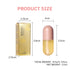 KISSIO Natural Lip Plumper, Moisturizing Lip Plumping Gloss, Reduce Fine Lines, 5.5ml for Day Use