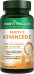 Purity Products Dr. Cannell's Advanced D - Vitamin D3 Super Formula with K2, Zinc, Magnesium Citrate, Boron (60