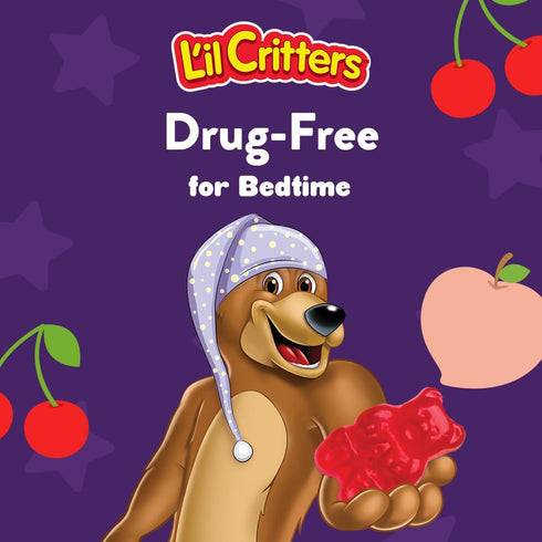 L’il Critters Melatonin-Free Bedtime Dietary Supplement for Kids | 60 Gummies