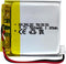 DC 3.7V 500mAh 503030 Rechargeable Lithium Polymer Battery for DIY 3.7-5V Electronic Products with LED Lights