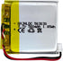 DC 3.7V 500mAh 503030 Rechargeable Lithium Polymer Battery for DIY 3.7-5V Electronic Products with LED Lights