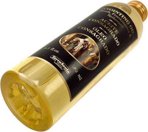 Essential Aromatic Perfume Anointing Oil Frankincense Myrrh Spikenard 8.5fl.oz - 280ml from Jerusalem Holy Land