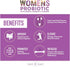Probiotics for Women - Supports Digestive & Vaginal Health with D3, Prebiotics & Cranberry - 60 Count