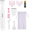 Multi-Functional Electric Trimmer Kit for Women - Bikini, Nose & Eyebrow Trimmer, Foil Shaver, Waterproof, AA Battery
