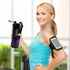 Shaker Bottle, 500ML Protein Shaker Cup with Storage Compartments for Smooth Mixing (Purple & Black)
