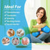 NEWGO Hand Ice Pack Gloves for Pain Relief, 2 Pack Cold Gloves for Chemotherapy and Arthritis