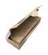 100 Pack Brown Kraft Paper Bags, 2.75 x 10 inches, Plain Bag Kitchen Cutlery Utensils Holder for Events