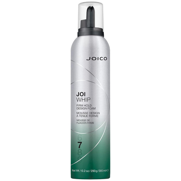 Joico JoiWhip Firm Hold Designing Foam - For Most Hair Types, Adds Volume & Body, Controls Frizz