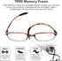 AQWANO 4 Pack Computer Reading Glasses, Blue Light Blocking Lightweight TR90 Flexible Frame UV Protection Readers +2.5