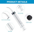 Tonsil Stone Remover and Wisdom Teeth Cleaner, Dental Irrigation with Curved Tip for Oral Care, 5 Pcs