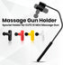 X1) HEYCHY Massage Gun Holder for Back, Compatible with Most Super Mini Massage Guns, for Hard to Reach Areas (Works