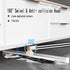 Floor Squeegee with 65" Long Adjustable Telescopic Pole, Heavy Duty 20" Broom for Home Garage Cleaning