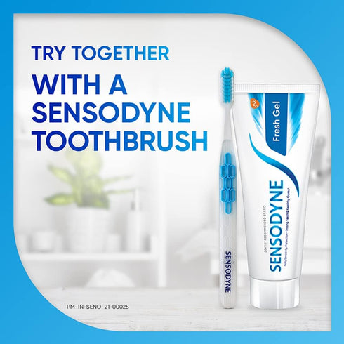 Pack 3 150g Sensodyne Fresh Gel Toothpaste Combo | x
