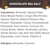 IQBAR Keto Protein Bar - Chocolate Sea Salt, Low Carb, High Fiber Vegan Snack, Meal Replacement Bar, 1.6 Ounces