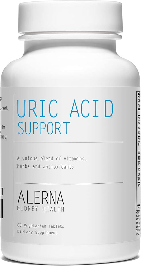 Uric Acid Support, Tart Cherry, Celery Extract, Turmeric, Quercetin, 60 Vegetarian Tablets