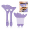 Eyeliner Stencils 4Pcs Reusable Silicone Eyeliner Aid, Mascara Shield, Eyelash Eyeshadow Lipstick Applicator Guide Tool