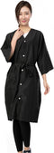 PERFEHAIR Salon Client Gown Robes Cape - Hair Salon Smock for Clients, Kimono Style, 5 Snap Closures