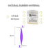 1/8 Inch Orthodontic Elastics, 500 Pack, Medium 3.5 Ounce, Fix Tooth Gap, 5 Pack Elastic Placer for Braces