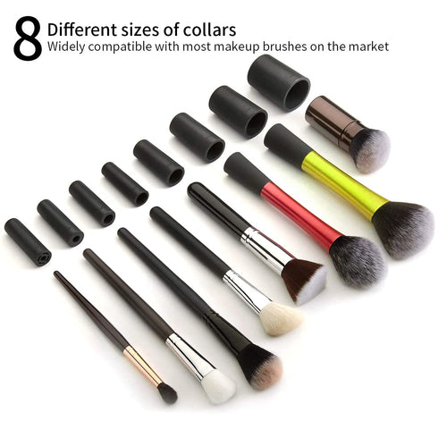 Premium Makeup Brush Cleaner Dryer, Electric Brush Cleaner with Brush Head Rotator (USB)