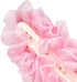 Lufa Back Scrubber for Shower, Anti-Slip Long Handle Bath Sponge, Soft Nylon Mesh Body Brush for Women & Men