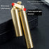 Vintage Trench Lighter - Cool Copper Windproof Brass Lighter for Men, Dad, Husband (Fuel Not Included), Gold