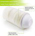 100 Pack Heavy Duty 8oz Paper Bowls, Compostable Disposable Soup Bowls for Hot Food, Ice Cream, Salad, Snacks, Dessert