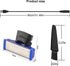 LINMEI Shaver Charging Cable and Replacement Heads, Compatible with Microtouch Solo Mens Shaver (4 Blades & 1 USB Cable)