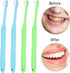 End Tuft Toothbrush, 4PCS Nylon Soft Bristle Tiny Tooth Brush for Hard to Reach Areas Dental Cleaning for Adults
