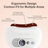 HUGJOG 9 Electric Gua Sha Face Massager, Heated Gua Sha Tool with Heat & Vibration Levels, Rechargeable Face Vibration