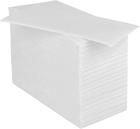 JEBBLAS Disposable Guest Towels - Linen Feel Hand Towels, Soft Absorbent Paper Napkins for Kitchen, Parties, 100 Pcs,
