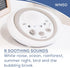 WN50 Beurer White Noise Machine, Sound Asleep for Home, Office, Baby Non-Looping Soothing for Relaxation & Portable
