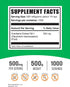 BulkSupplements.com Cranberry Extract Powder, 500mg per Serving, Vegan & Gluten Free, 500g (1.1 lbs), Pack of 1