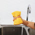 Natural Kitchen Sponges | Extra Large Heavy Duty 2" Thick Scrub Sponges for Dishes & Cookware | 2 Pcs (15 x 10 x 5 cm)