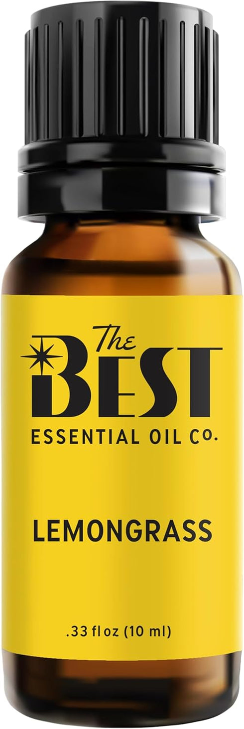 The Best Lemongrass Essential Oil - Premium Grade, 100% Pure & Natural for Aromatherapy, Diffuser, Spa