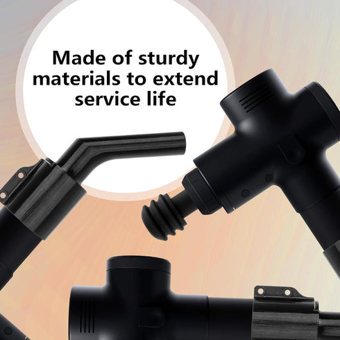 JcoGel Massage Gun Holder Extension Handle for Enhanced Back Massage, Compatible with Hypervolt Compatible Attachment