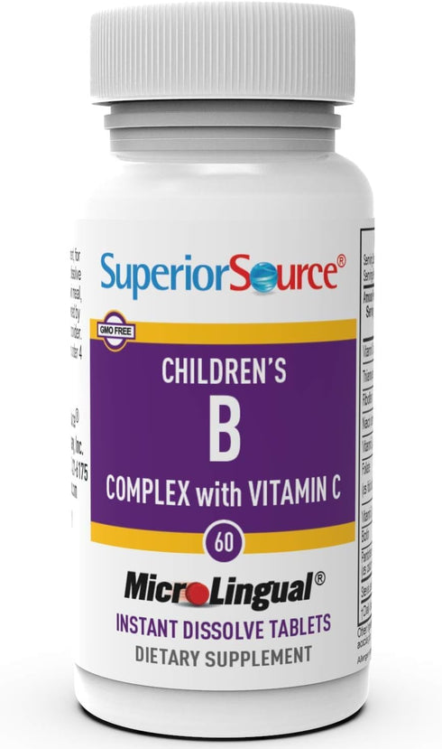 Superior Source Child B-Complex Vitamins, 60 Tablets
